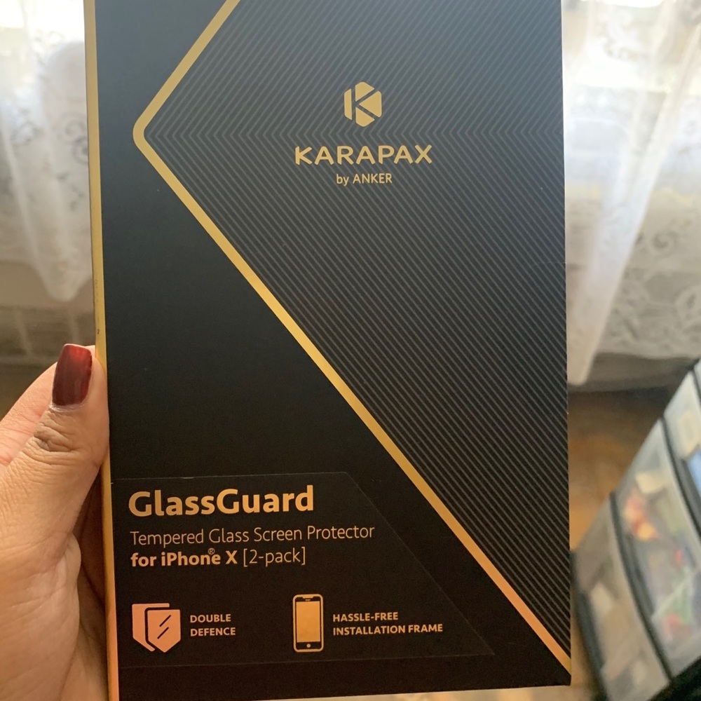 Two tempered glass screen protector
